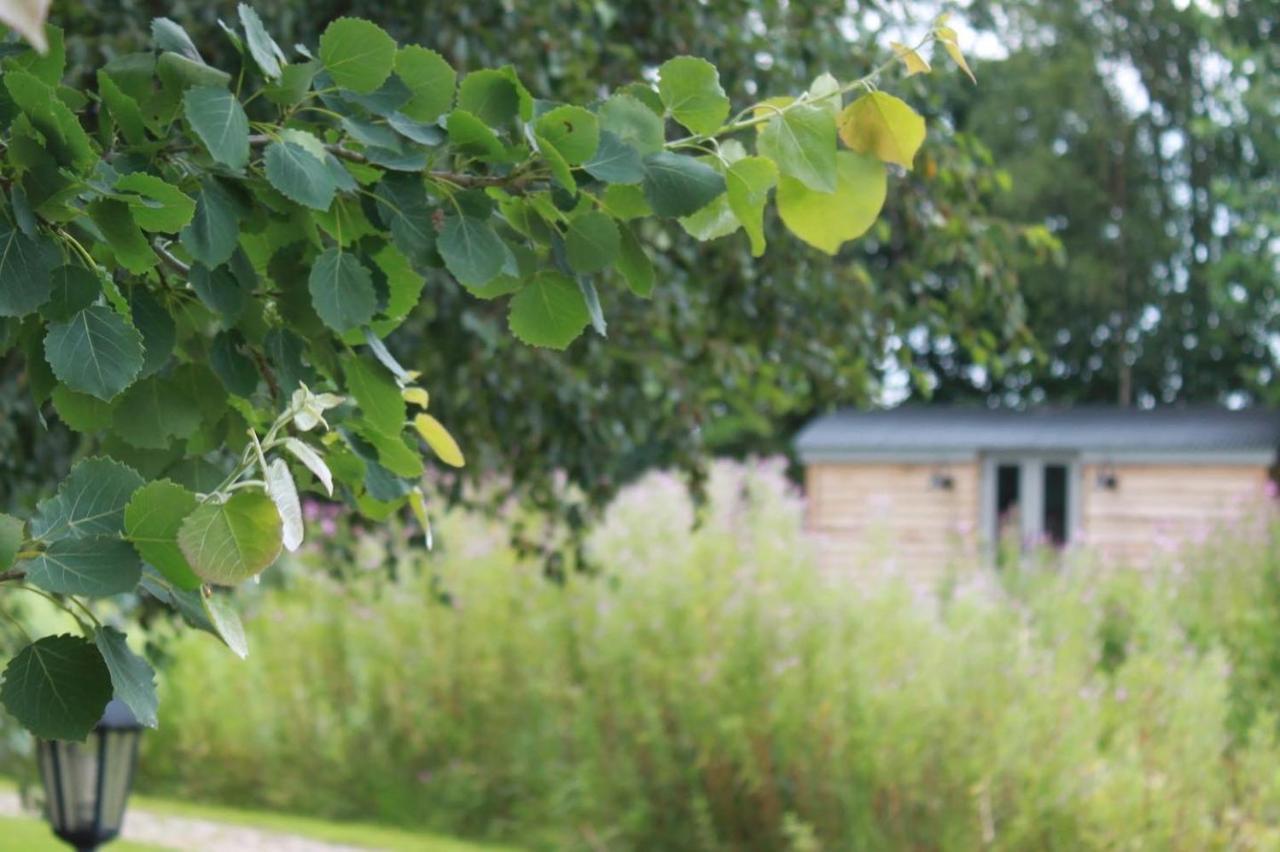 Luxury Shepherds Hut - The Sweet Pea By The Lake Йорк Екстериор снимка